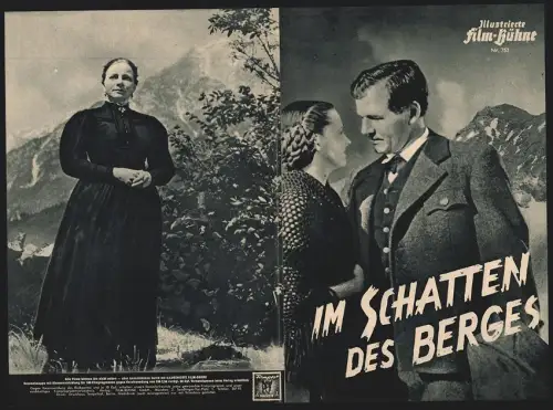 Filmprogramm IFB Nr. 753, Im Schatten des Berges, Annelies Reinhold, Rudolf Lenz, Regie: A. L. Lipp