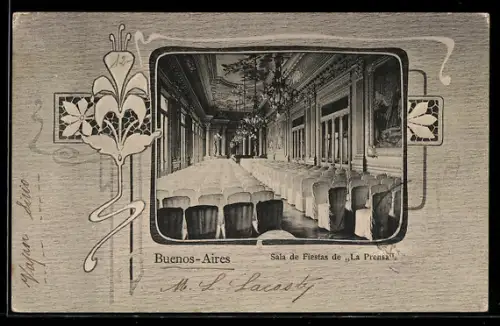 AK Buenos-Aires, Sala de Fiestas de La Prensa