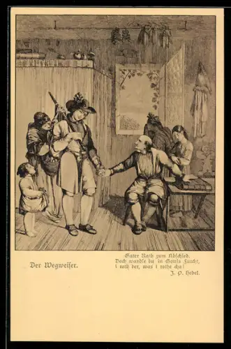 AK J. P. Hebel, Gruppe nimmt Abschied