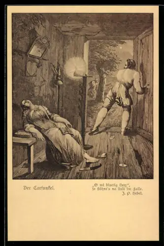 AK J. P. Hebel, Der Carfunkel