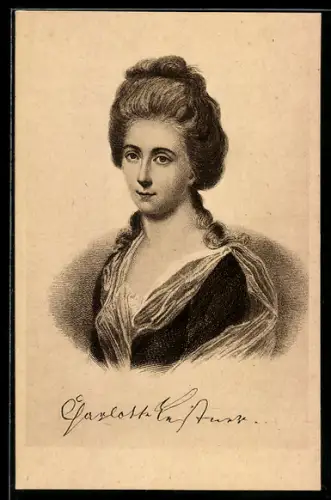 AK Charlotte Kestner, geb. Buff, Goethes Freundin