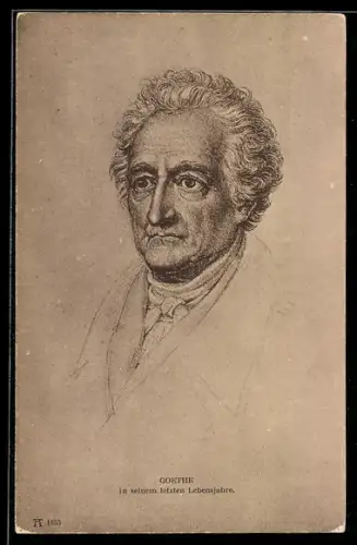 AK Goethe im Porträt