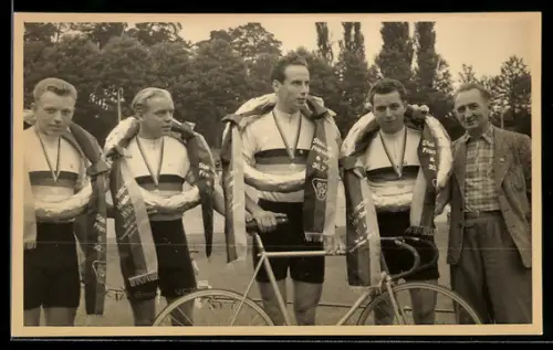 AK Frankfurt /Main, Deutsche Radsport Meisterschaft 1955, Die Sieger
