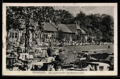 AK Hannover, Gasthof Kirchröderturm, Inh. C. Luckwaldt