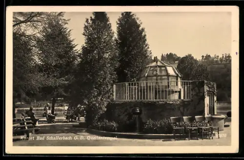 AK Bad Schallerbach /O. D., Quellentempel