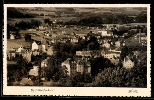 AK Bad Schallerbach, Totalansicht aus der Vogelschau