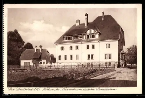 AK Bad Schallerbach /Ob. Öst., Kurheim der Krankenkassen der Bundesbahnen