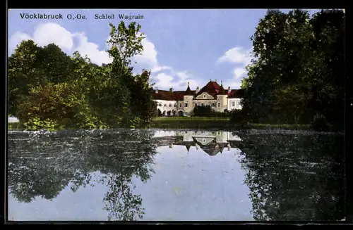 AK Vöcklabruck /O. Ö., Schloss Wagrain