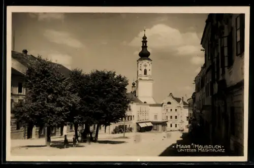AK Haag am Hausruck, Unterer Marktplatz
