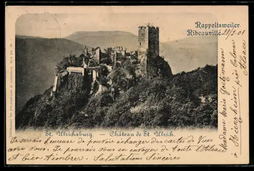 AK Rappoltsweiler, St. Ulrichsburg