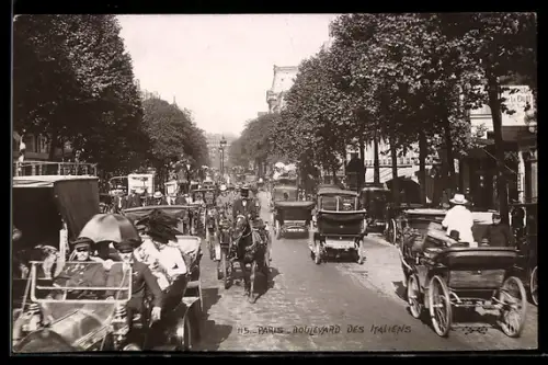 AK Paris, Boulevard des Italiens