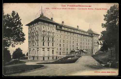 AK Odeillo-Font-Romeu, Le Grand Hotel, Facade Nord