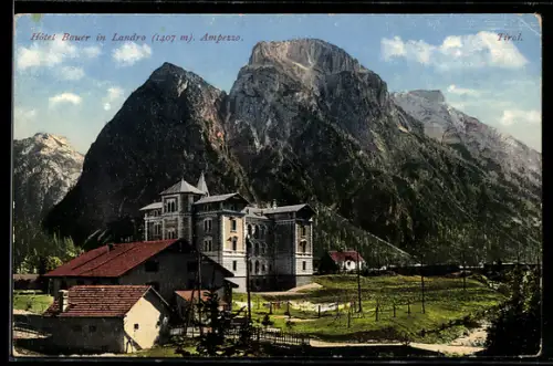 AK Landro /Ampezzo, Hôtel Bauer
