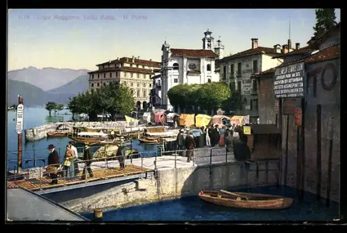 AK Isola Bella /Lago Maggiore, Il Porto