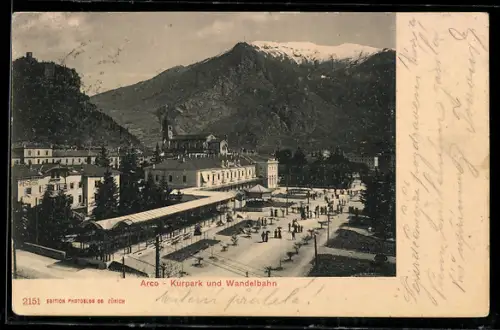 AK Arco, Kurpark und Wandelbahn