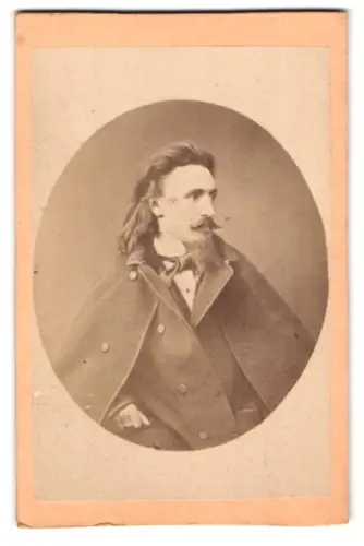 Fotografie Portrait Buffalo Bill, William Frederick Cody in jungen Jahren