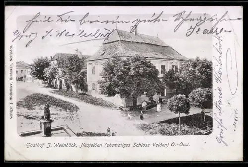 AK Neufelden, Gasthof v. J. Weilnböck