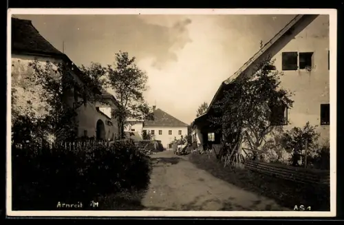 AK Arnreit i. M., Strassenpartie im Dorf