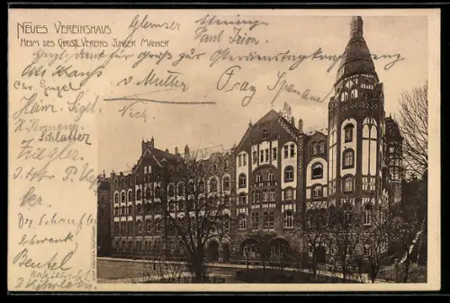 AK Stuttgart, Haus des christlichen Vereins junger Männer