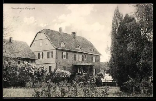 AK Oberurf, Ansicht des Herrenhauses