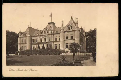 AK Bernau, Schloss Lanke mit Anlagen