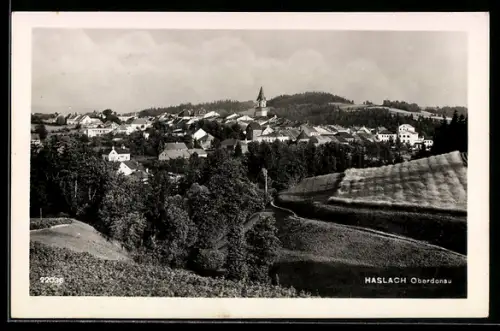 AK Haslach /Oberdonau, Teilansicht