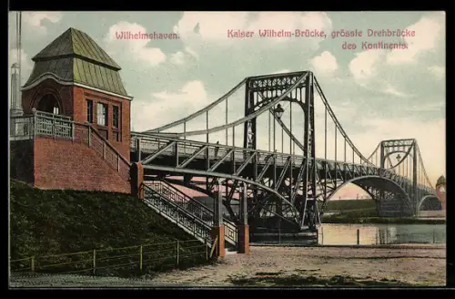 AK Wilhelmshaven, Kaiser Wilhelm-Brücke
