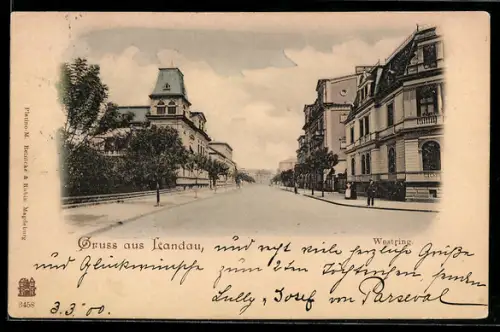 AK Landau, Westring, Strassenpartie