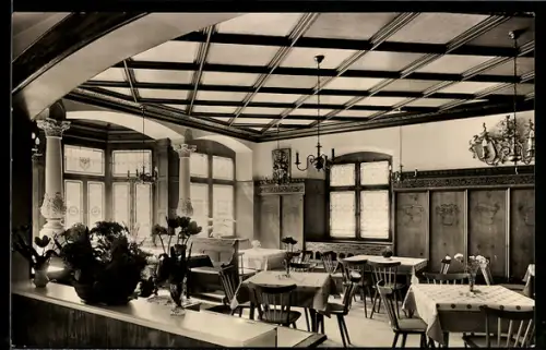 AK Lindau /Bodensee, Gasthaus Gothenkeller A. Vogg, Innenansicht