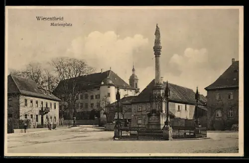 AK Wiesentheid, Marienplatz