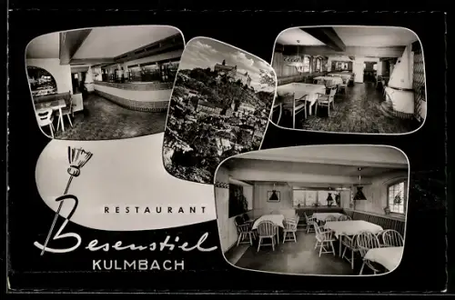AK Kulmbach, Restaurant Besenstiel Feigl, Innenansichten