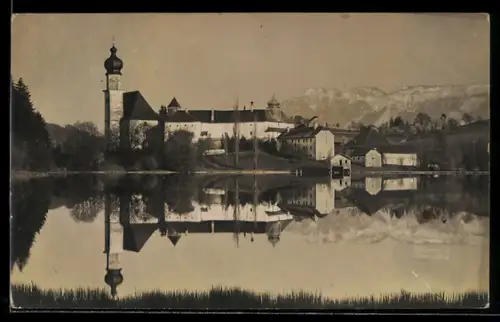 Foto-AK Höglwörth, Kloster am See