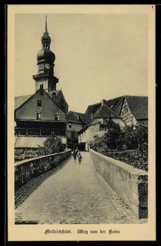 AK Mellrichstadt, Weg von der Bahn