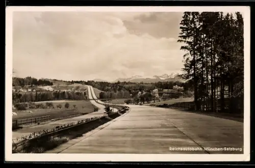 AK München, Reichautobahn München-Salzburg