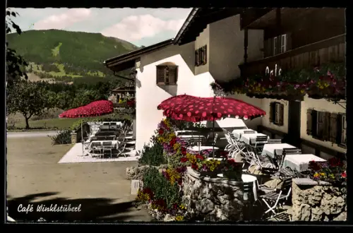 AK Winkl / Fischbachau, Cafe Winklstüberl an der Hauptstrasse