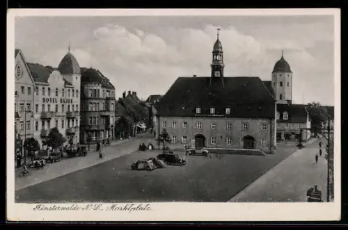 AK Finsterwalde / N.-L., Marktplatz