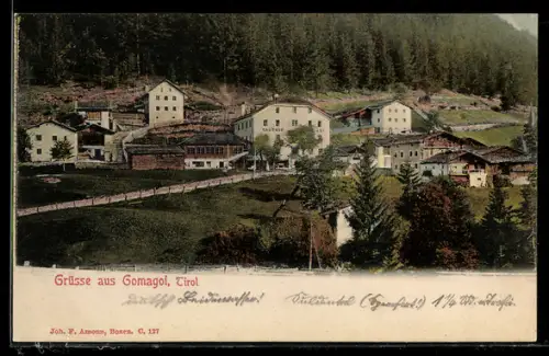 AK Gomagoi, Totalansicht mit Gasthof