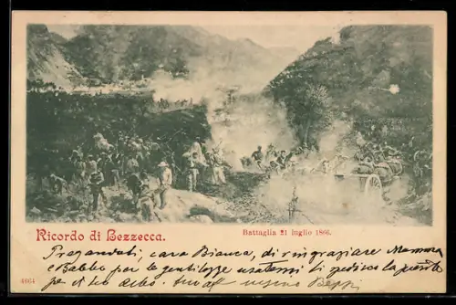 AK Bezzecca, Battaglia 21 Juglio 1866