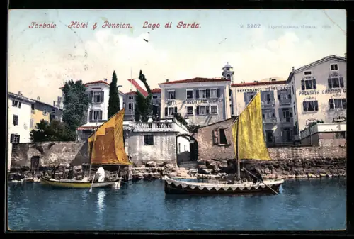 AK Torbole, Hotel Pension Lago di Garda, Segelboote