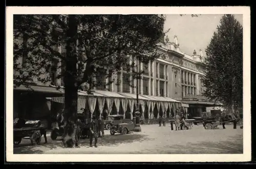 AK Mailand, Internationale Muster Messe 1928, Der Sportpalast