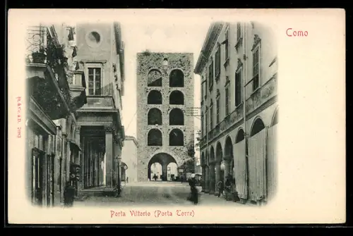 AK Como, Porta Vittorio (Porta Torre)