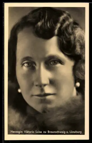 AK Victoria Louise Herzogin zu Braunschweig und Lüneburg