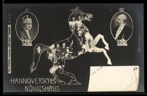 AK Mitglieder des Hannoverschen Königshauses