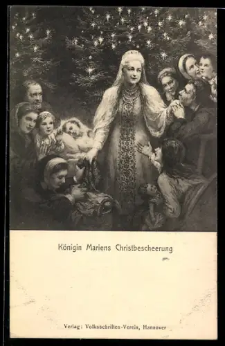 AK Königin Mariens Christbescheerung