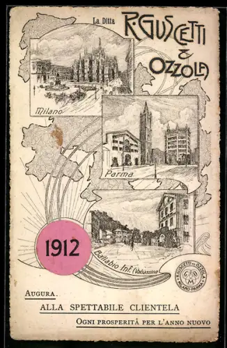 AK Milano, La Ditta, R. Guscetti & Ozzola, Strada Vigevanese 195