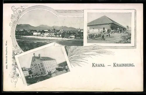 AK Krainburg, Geschäftshaus M. Matz, Winzerei
