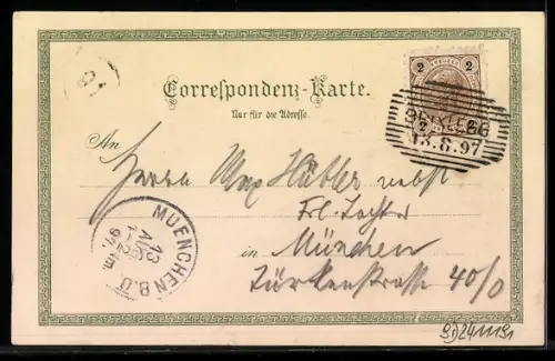 Lithographie Rattenberg am Inn, Bienerstrasse, Gasthaus Ledererbräu, Stadtplatz