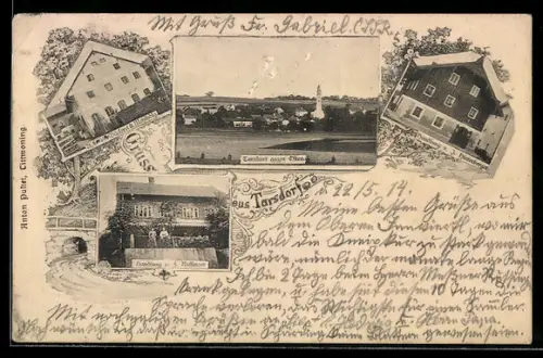 AK Tarsdorf, Loidl`s Bäckerei, Handlung von F. Ruffinger, Handlung von J. Hinterberger