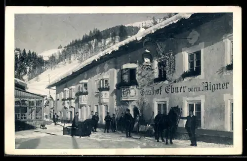 AK Gries am Brenner, Gasthof zum weissen Rössl Ebner