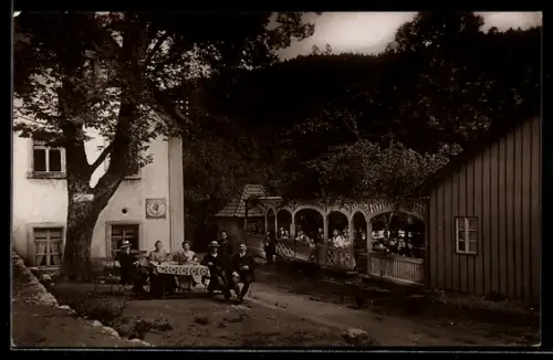 AK Rupprechtstegen, Gasthaus zur Fränkischen Schweiz von J. Baumann